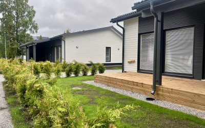 Hietakosken uudet paritalot Vantaalla